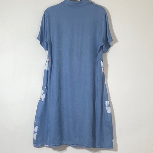 Dress extra-large floral, Jean tight dress no tag name - Picture 3 of 3